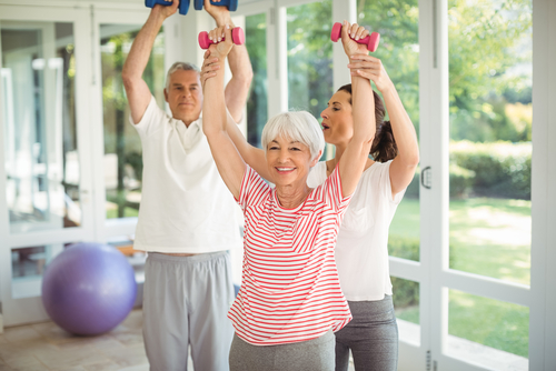 How do seniors start exercising