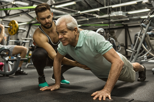 safe workout for seniors in San Diego