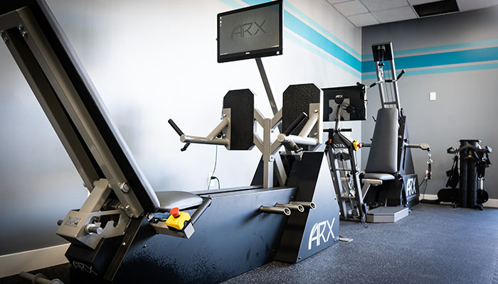 a image of ARX fitness equipment machines in a gym